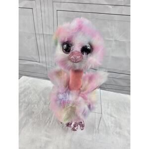 Ty Beanie Boos Avery Ostrich 6" CLEAN & SMOKE FREE Cuddles!